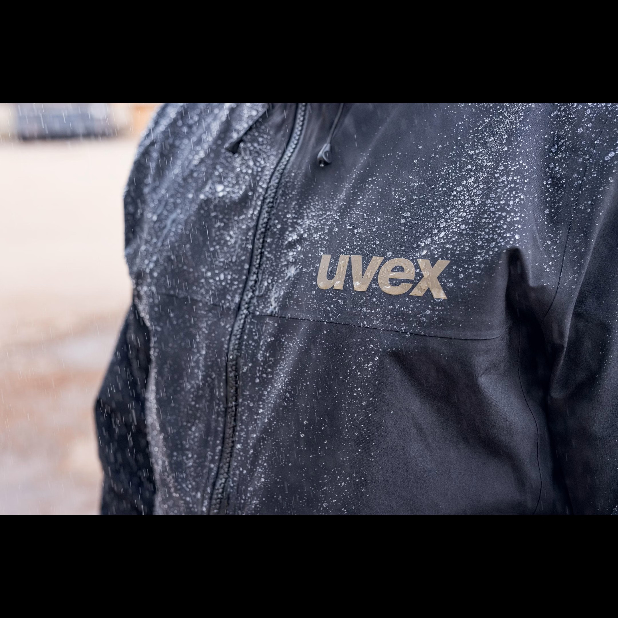 SOFTSHELL UVEX CORPOTATE 26 TRICAPA GRAFITO
