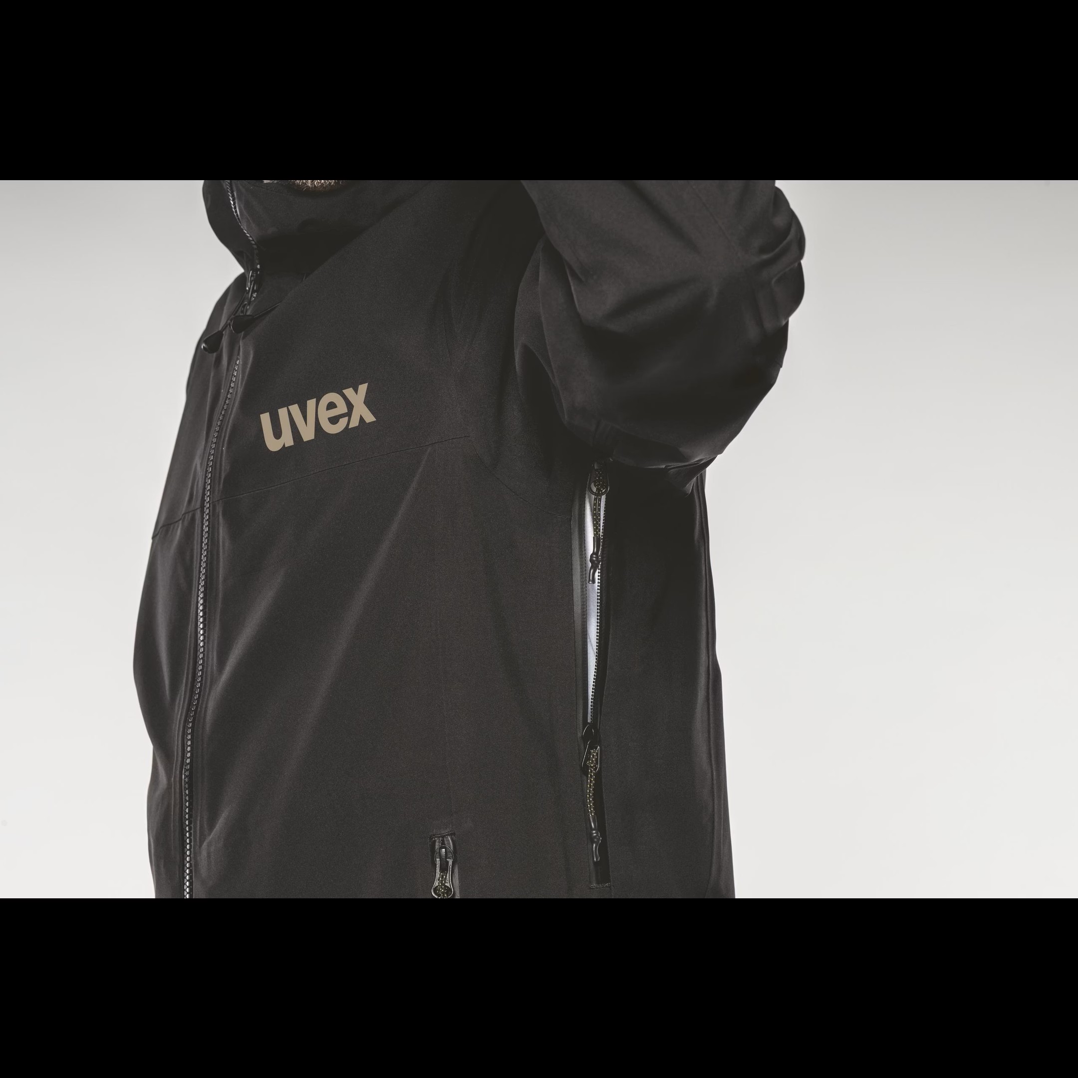 SOFTSHELL UVEX CORPOTATE 26 TRICAPA GRAFITO