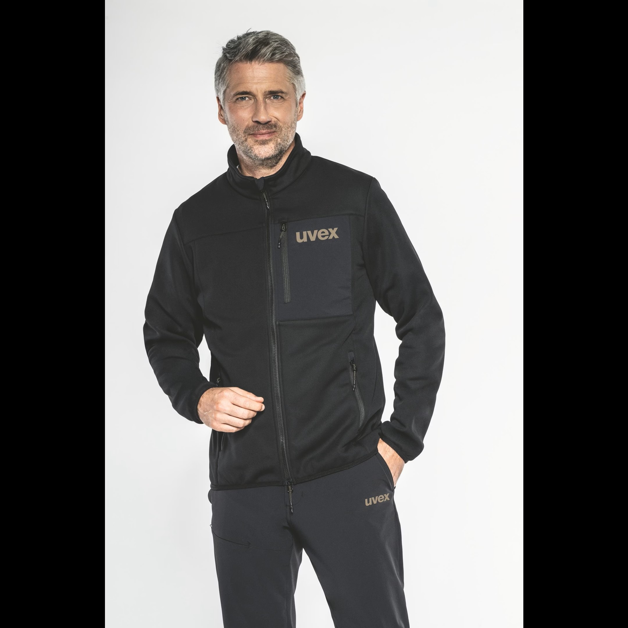 SOFTSHELL UVEX CORPORATE 26 GRAFITO