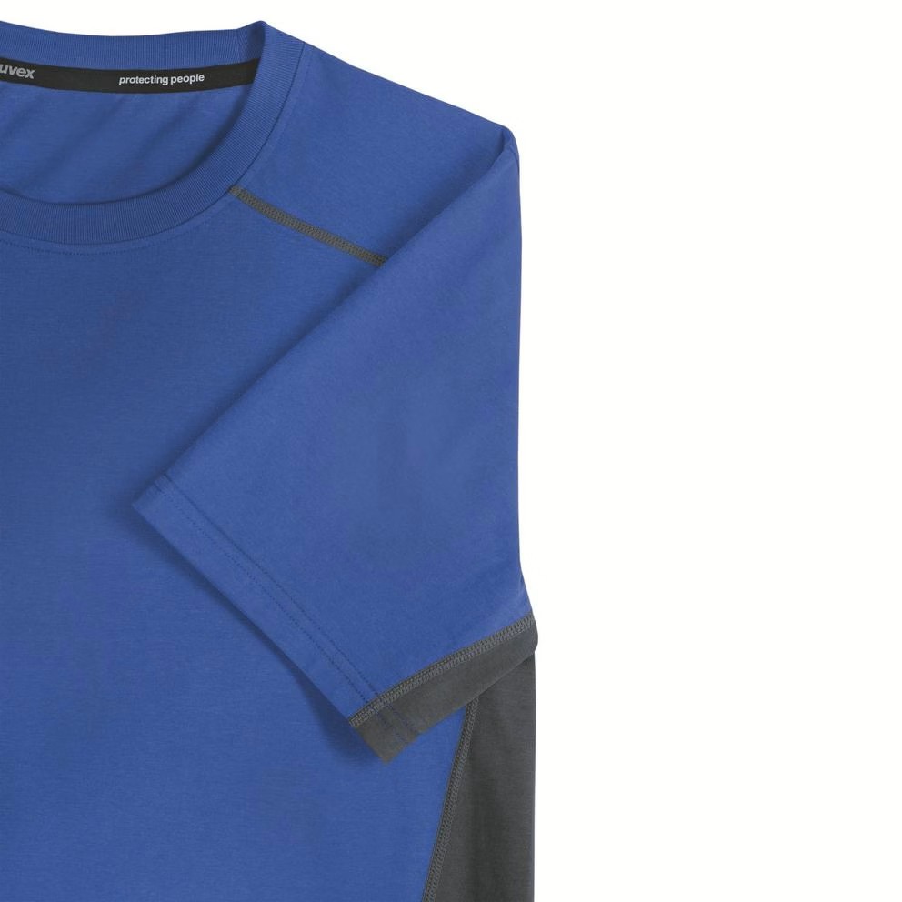 UVEX INDUSTRY MEN'S SHORT-SLEEVE WORK T-SHIRT
