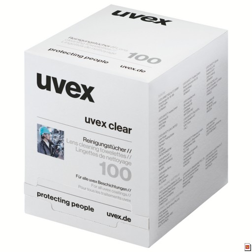 KIT TOALLITAS LIMPIEZA GAFAS UVEX