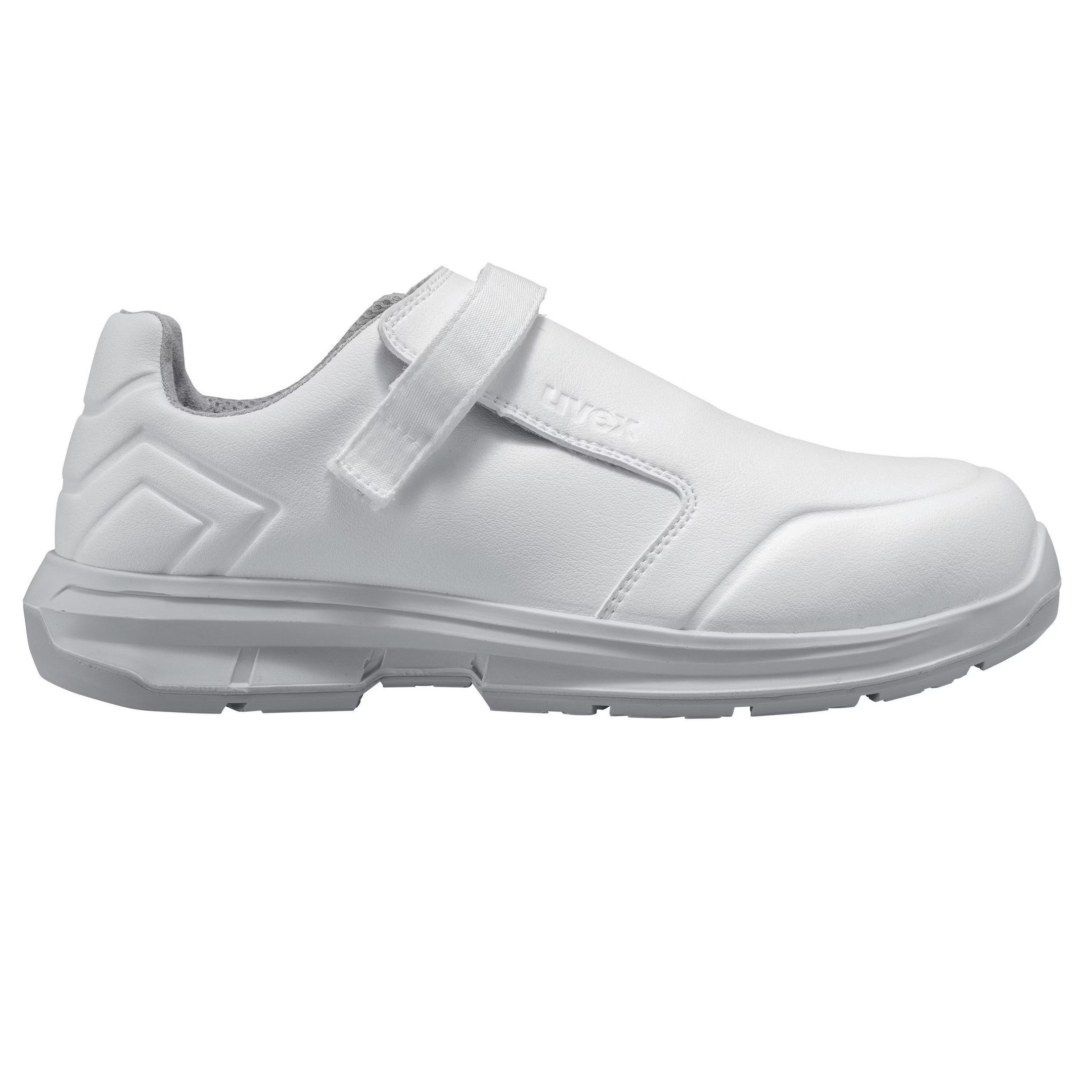 ZAPATO UVEX 1 SPORT BLANCO VELCRO S2