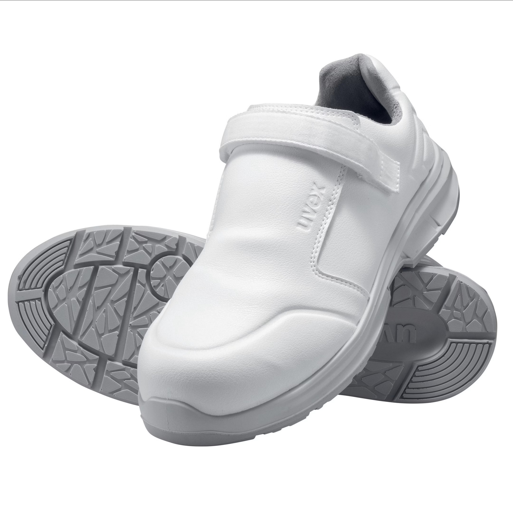 ZAPATO UVEX 1 SPORT BLANCO VELCRO S2