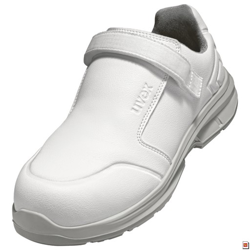 ZAPATO UVEX 1 SPORT BLANCO VELCRO S2