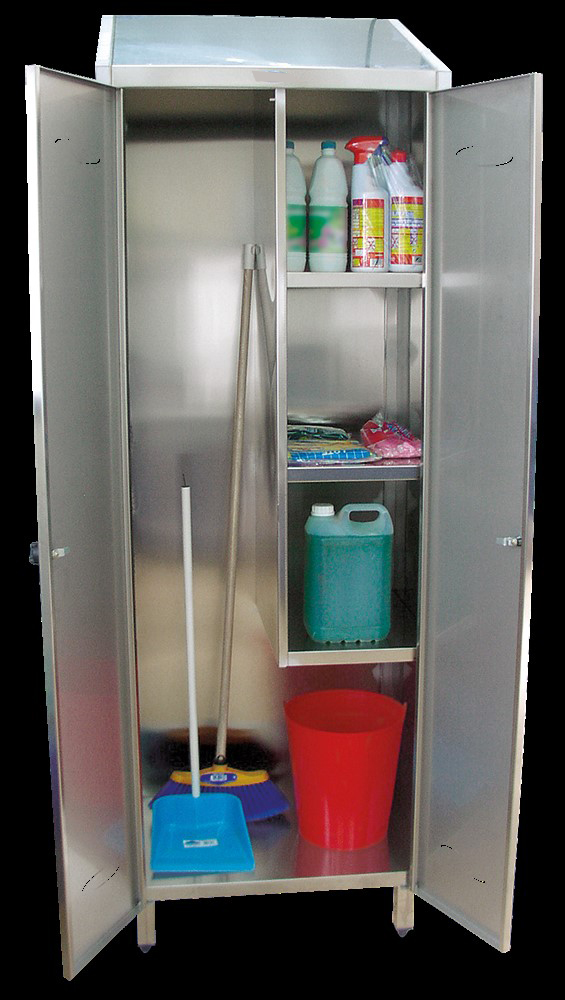 ARMARIO INOX PUERTA BATIENTE 680x480x2010MM