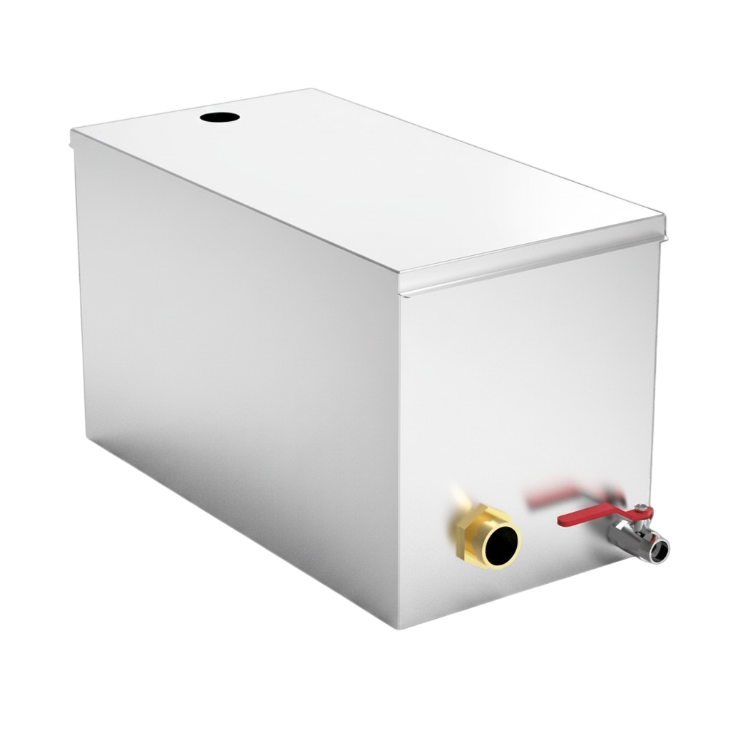SEPARADOR GRASA BIOLOGICO INOX 49L